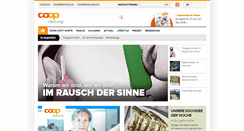 Desktop Screenshot of coopzeitung.ch